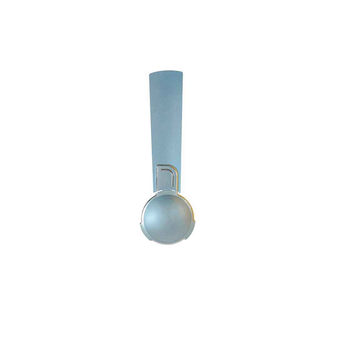 Sleek and silent ceiling fan with high-speed motor