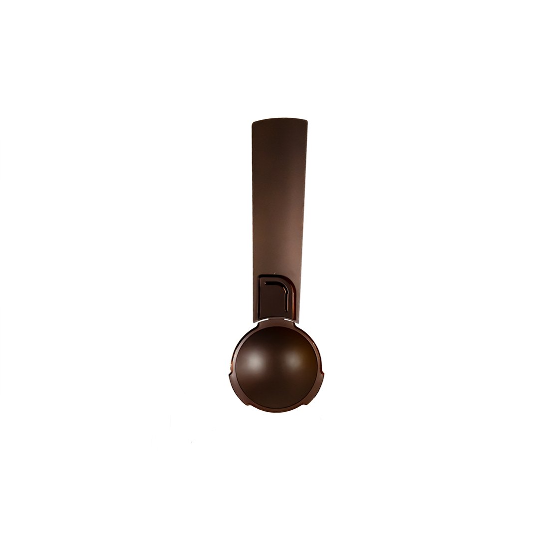 Sleek and silent ceiling fan with high-speed motor