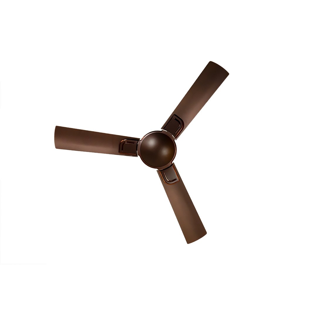 Sleek and silent ceiling fan with high-speed motor